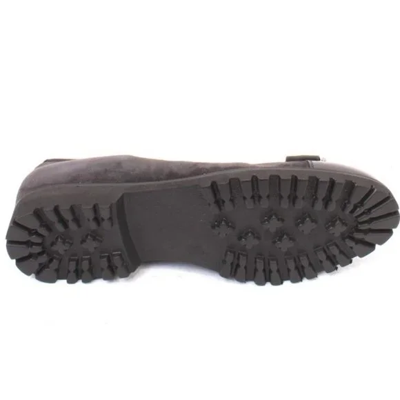 Vernissage 23321 Black Suede Leather Comfort Shoes Pumps - Picture 8 of 8